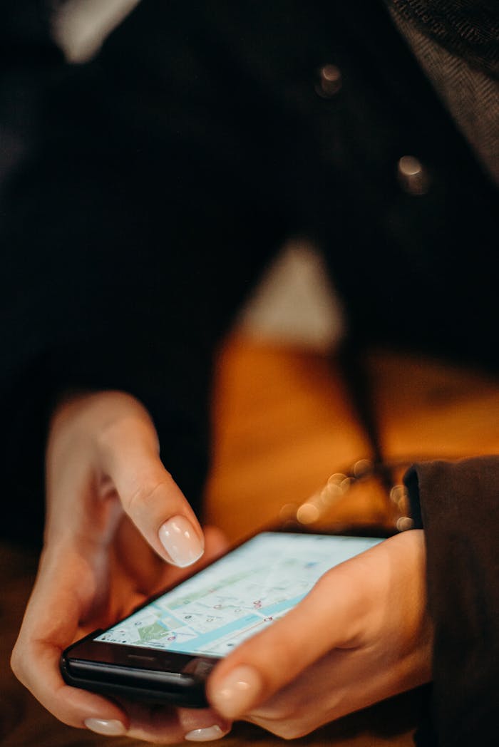 Person Holding Black and White Card